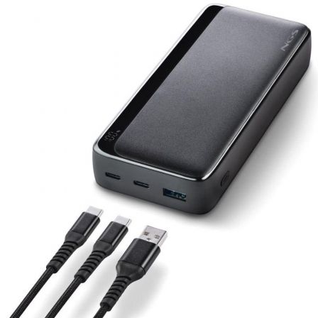 NGS Power Bank Quiz 20 20000mAh 22.5W Carga Rápida Negra